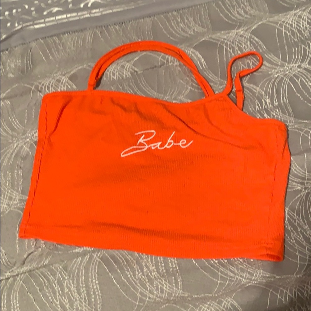 Ribbed cami top